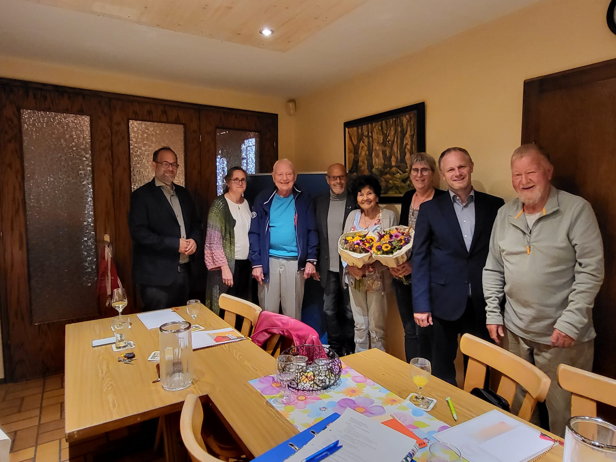 Vorstand der CDU Feldkirchen mit geehrten Mitgliedern, OB Jan Einig sowie Kreis und Stadtverbandsvorsitzendem Jan Petry